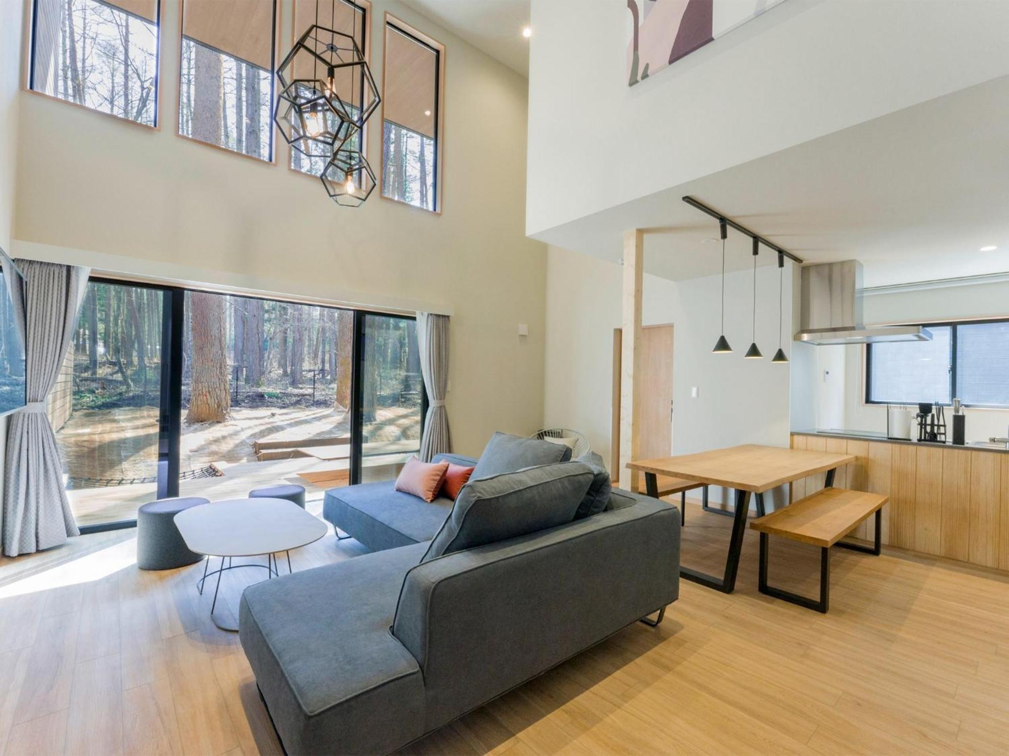 Rakuten Stay Villa Fuji Kawaguchiko Forest 2Ldk With Sauna And Terrace Fujikawaguchiko Dış mekan fotoğraf